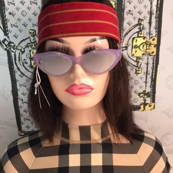 New Authentic Givenchy GV40025U Sunglasses – Purple Frame / Silver Mirror